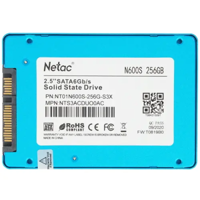 Netac N600S SSD жесткий диск NT01N600S-256G-S3X 1