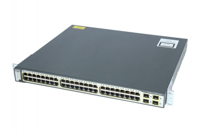Cisco Catalyst WS-C3750G-48TS-E Коммутатор 