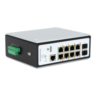 SNR SNR-S225GI-8T-POE Управляемый промышленный POE коммутатор 2