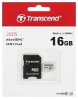 Transcend 16GB microSDHC Class 10 TS16GUSD300S-A Карта памяти