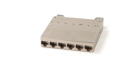 Hyperline PPTR-CSS-1-6xRJ45-C6-SH-STL Кассета