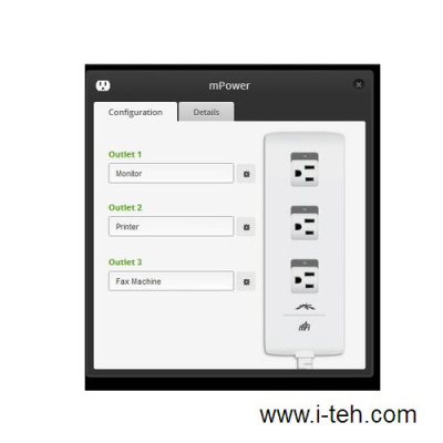 Ubiquiti MPOWER Управляемый сетевой фильтр 5
