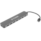 D-Link DUB-H7/E1A Концентратор 7ми портовый USB 2.0