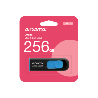 ADATA AUV128 256GB BLACK Флэш-накопитель AUV128-256G-RBE 2