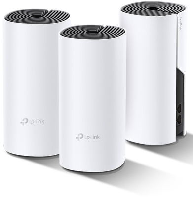 TP-Link Deco P9 (3-pack) AC1200 + AV1000 Домашняя гибридная Mesh Wi‑Fi система