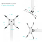 ONKRON K5A WHITE K5A-W Кронштейн потолочный 8