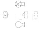 AltCam KP-6 Настенный кронштейн 6