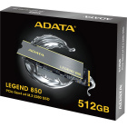 ADATA Legend 850 512GB (ALEG-850-512GCS) Твердотельный накопитель M. 2 7