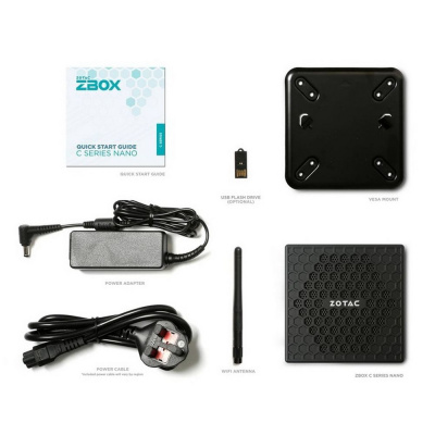 Zotac ZBOX-CI337NANO-BE Платформа мини ПК 6