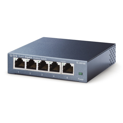 TP-Link TL-SG105 5-портовый гигабитный настольный коммутатор 1