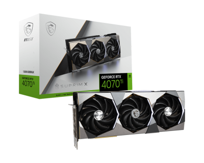 MSI GeForce RTX 4070 TI SUPRIM 12G Видеокарта 4