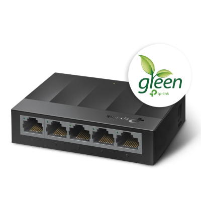 TP-Link LS1005G 5-портовый настольный коммутатор 10/100/1000 Мбит/с 1