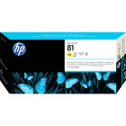 HP 81 C4953A Yellow Печатающая головка