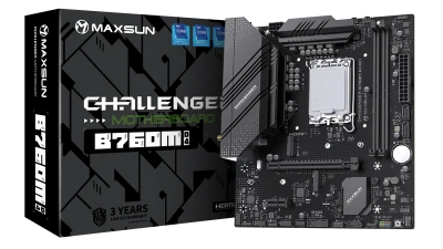 MAXSUN MS-CHALLENGER B760M D4 WIFI Материнская плата 4