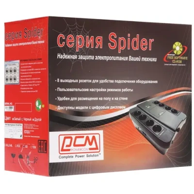 Powercom SPIDER SPD-1000N ИБП 5