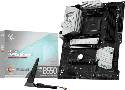 MSI B550 GAMING WIFI Материнская плата 4