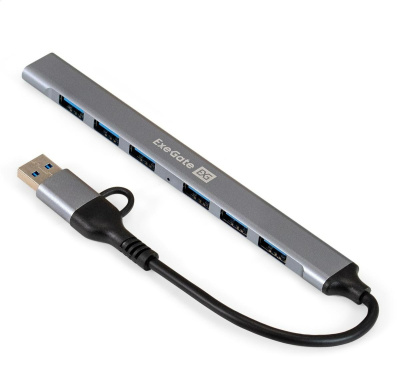 ExeGate DUB-761C3 EX299790RUS USB-Хаб (концентратор)