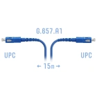 SNR SNR-PC-SC/UPC-ARM-15m Патчкорд оптический