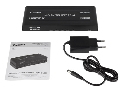 IconBIT HS-2503 Усилитель-распределитель 4
