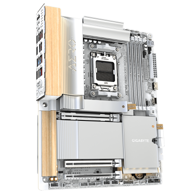 Gigabyte X870E AERO X3D WOOD Материнская плата 2