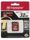 Transcend TS32GSDHC10U1 32GB SDHC Class 10 Карта памяти