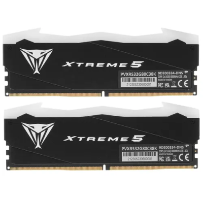 Patriot Memory Viper Xtreme 5 RGB 32GB Модуль памяти PVXR532G80C38K 2