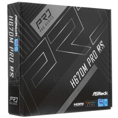 Asrock H670M PRO RS Материнская плата 5