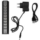 CBR CH 310 BLACK USB-концентратор 3
