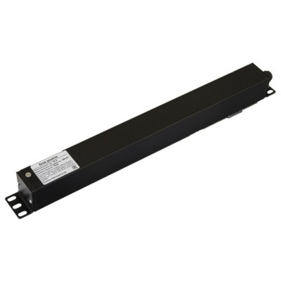 Hyperline SHE19-8SH-S-CB Блок розеток 1