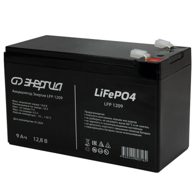 Энергия LFP 1209 (L0201-0154) Аккумулятор 4