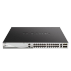 D-Link DGS-3130-30PS/B2A Управляемый L3 стекируемый коммутатор