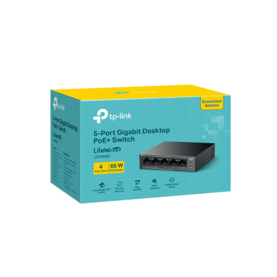 TP-Link LS105GP Настольный коммутатор 3