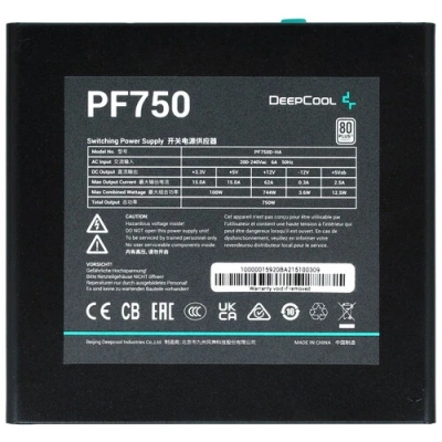 Deepcool PF750 R-PF750D-HA0B-EU Блок питания 3