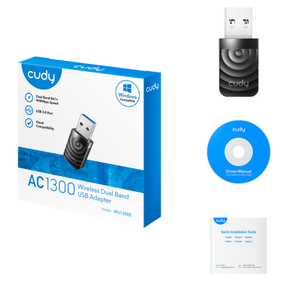 Cudy WU1300S Адаптер беспроводной связи (Wi-Fi) 3