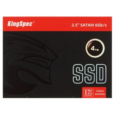 KINGSPEC P3-4TB Твердотельный накопитель SSD 3