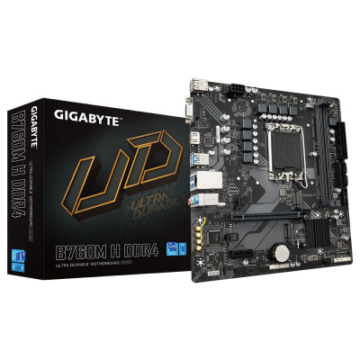 GIGABYTE B760M H DDR4 Материнская плата 4