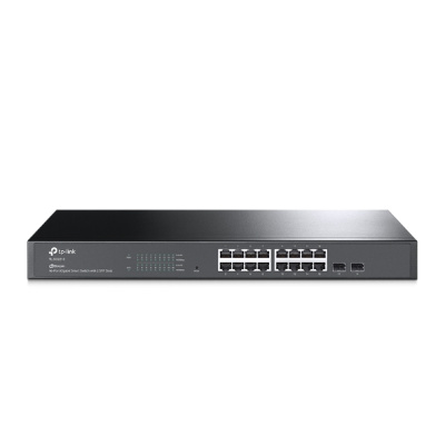 TP-Link TL-SG2218 JetStream 16-портовый гигабитный Smart коммутатор с 2 SFP‑слотами