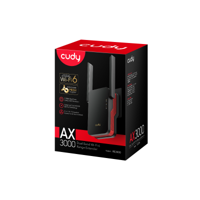 Cudy RE3000 Усилитель Wi-Fi 4