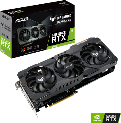 ASUS TUF-RTX3060-O12G-V2-GAMING Видеокарта 90YV0GC0-M0NA10 9