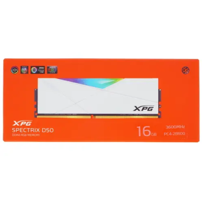 ADATA XPG SPECTRIX D50 RGB 16GB Оперативная память AX4U360016G18I-SW50 2