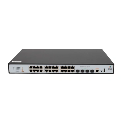 SNR SNR-S2989G-24TX-POE-2AC Управляемый PoE коммутатор