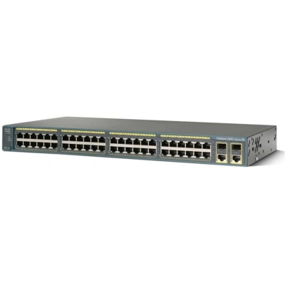Cisco WS-C2960+48TC-S Б/У Коммутатор 1