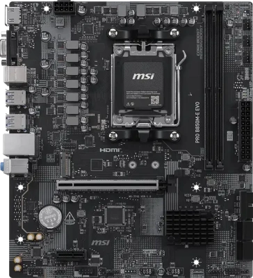 MSI PRO B850M-E EVO Материнская плата