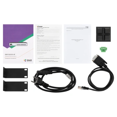 SNR SNR-S5210X-8F-UPS Управляемый коммутатор 4