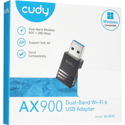 Cudy WU900 Адаптер Wi-Fi 3