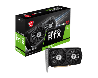 MSI GEFORCE RTX 3050 GAMING X 6G Видеокарта 4
