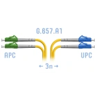 SNR SNR-PC-LC/UPC-LC/APC-DPX-A-3m Патчкорд оптический
