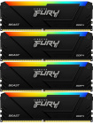 Kingston FURY Beast Black RGB KF432C16BB2AK4/64 Оперативная память