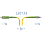 SNR SNR-PC-FC/APC-SC/APC-A-3m Патчкорд оптический