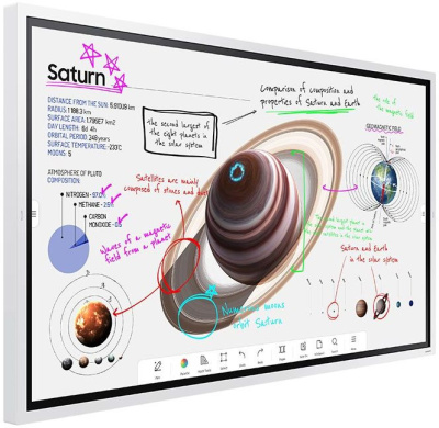 Samsung WM65B Flip Chart Pro 65" LH65WMBWBGCXCI Панель  2